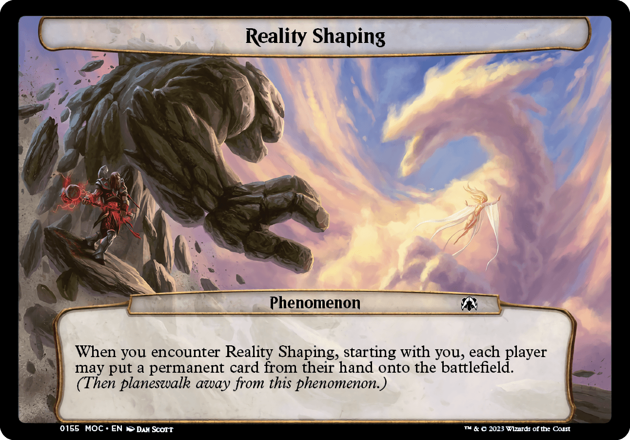 Reality Shaping